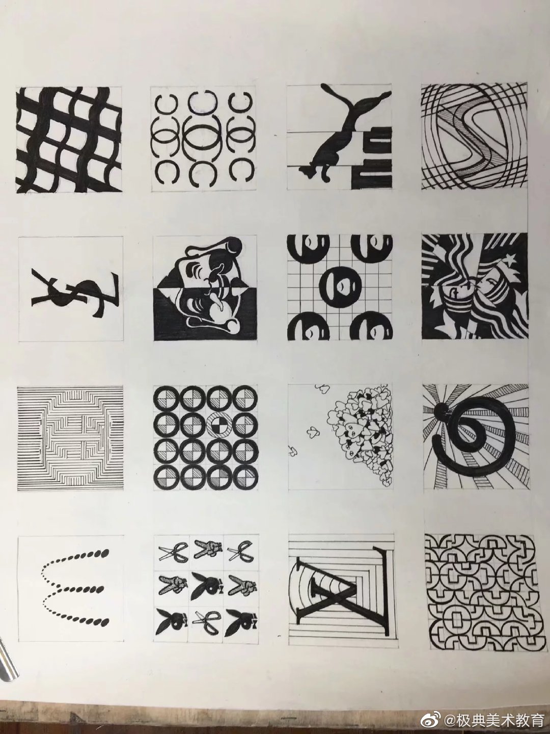 點(diǎn)線面構(gòu)成 平面構(gòu)成在美術(shù)圖案設(shè)計(jì)服務(wù)中的核心運(yùn)用